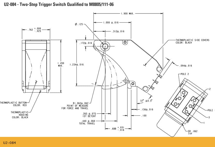 The OTTO Low Level Trigger Switch is a precision, low level trigger switch -