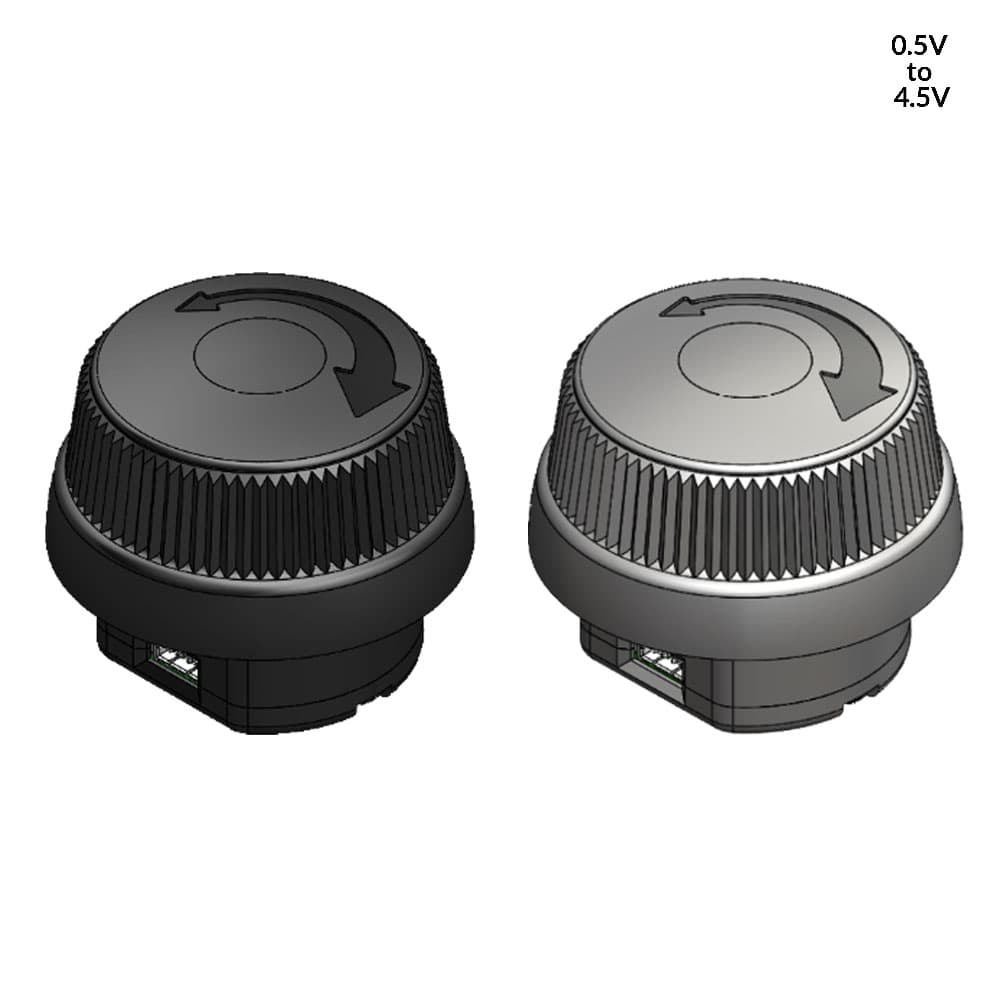 Ruffy HCK Precision Hall Effect Control Knob Range