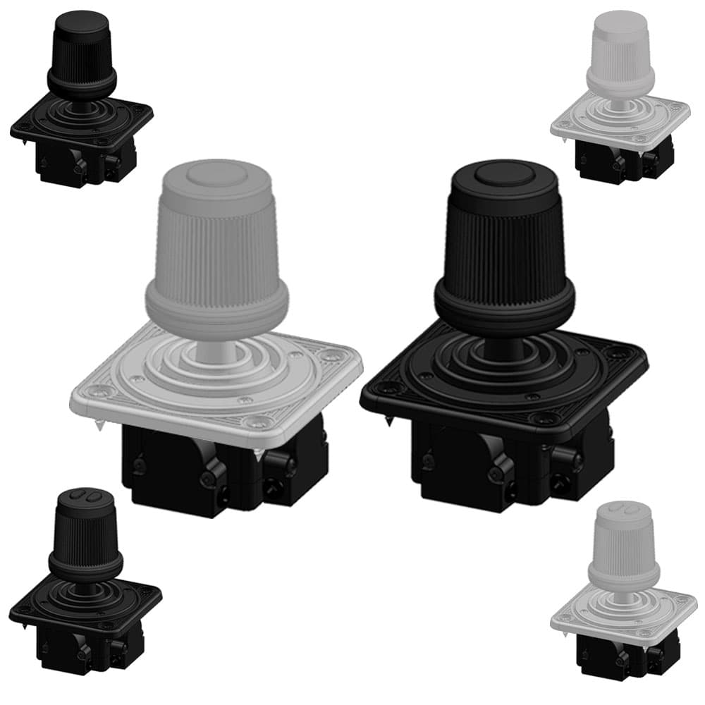 Ruffy MR Fingertip Resistive Joystick 3 Axis Range
