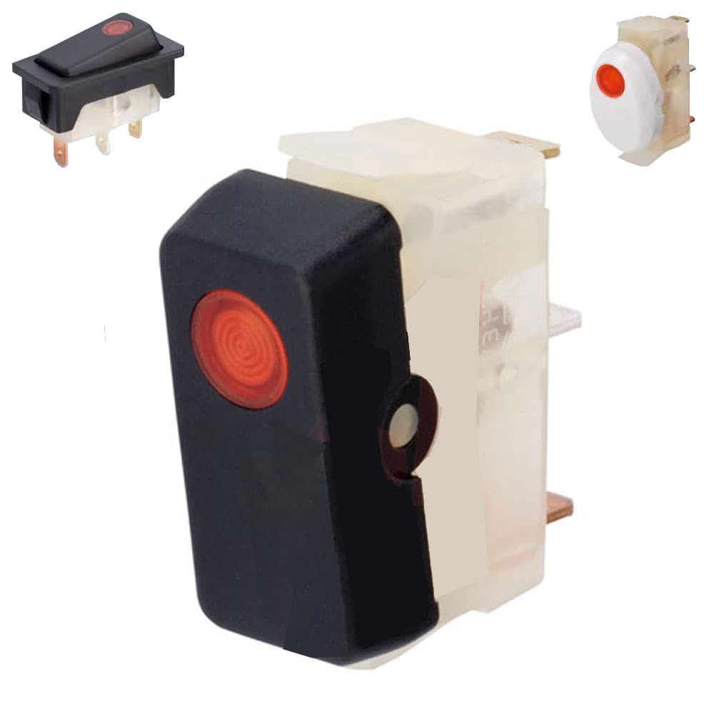 Marquardt Single Pole Rocker Switches - Series 1656