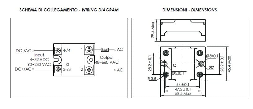 SSR19 Series 80A, 100A