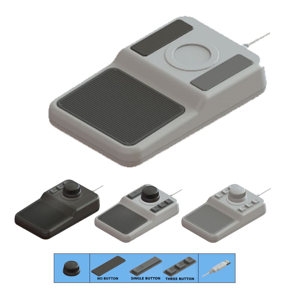 Ruffy MFD Hall Effect Knob Controller Range