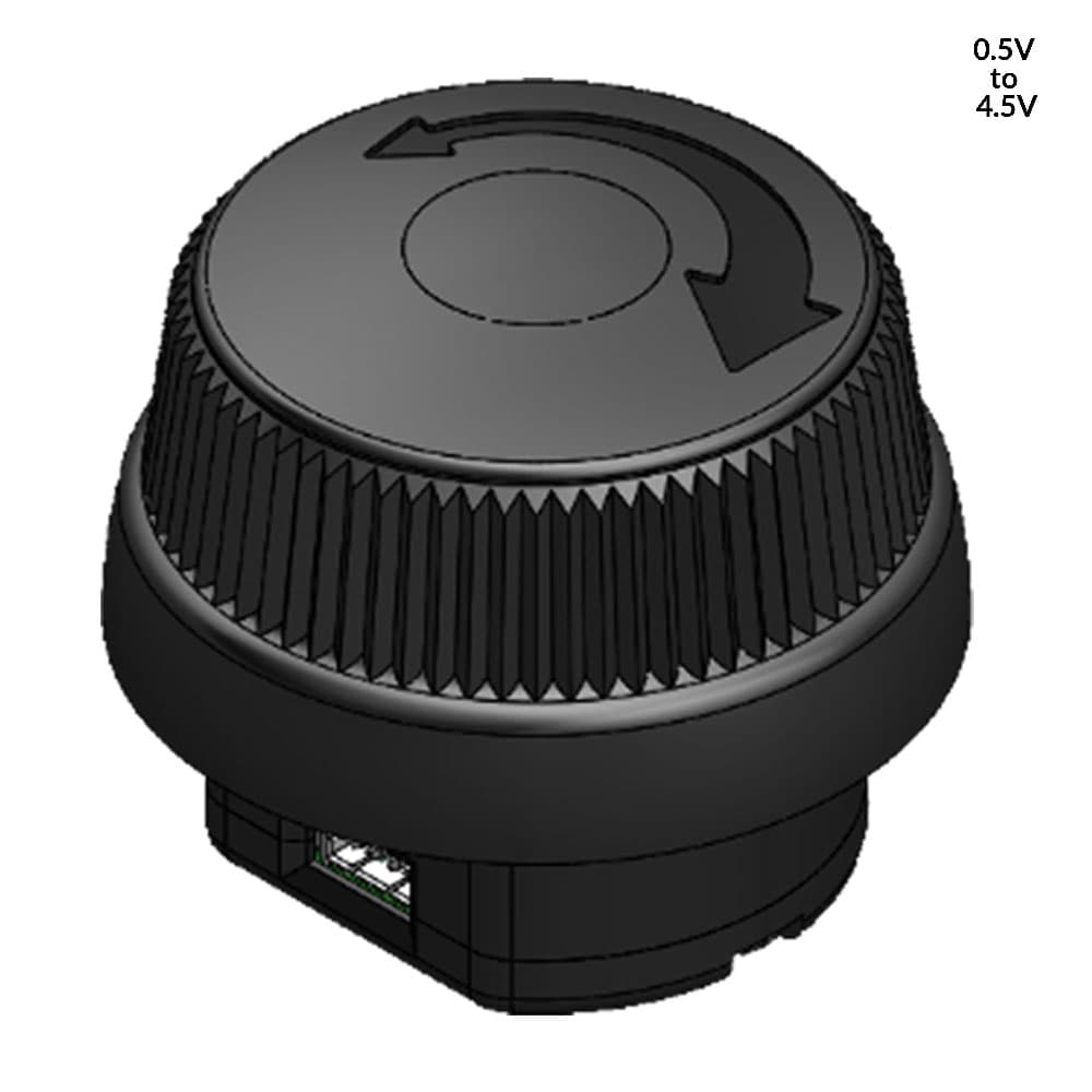 Ruffy HCK Precision Hall Effect Control Knob Range