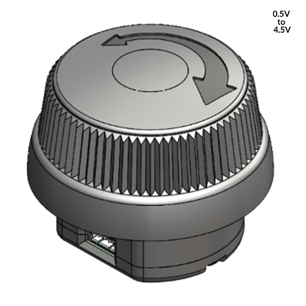 Ruffy HCK Precision Hall Effect Control Knob Range