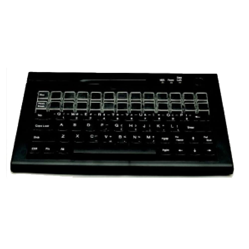 Active Key AK-480 Compact PS-2 Magnetic Stripe Reader Keyboard
